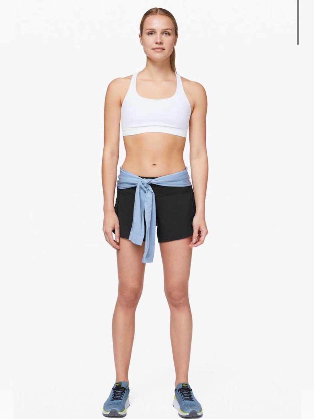 Lululemon Speed Up Short Long 4” Black Size 10